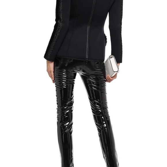 Brand New Alexander Wang Tweed Scuba Coat - Picture 5 of 8